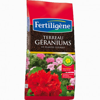 Terreau GÉRANIUMS ET PLANTS FLEURIS