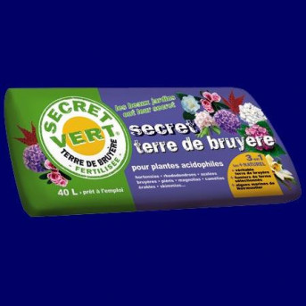 Terreau secret terre de bruyère