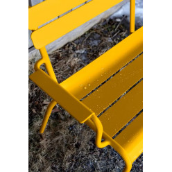 LUXEMBOURG  BANC DE JARDIN 2 PLACES