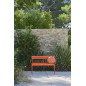 LUXEMBOURG  BANC DE JARDIN 2 PLACES